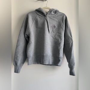 Ami de Coeur Embroidered Organic Cotton Hoodie